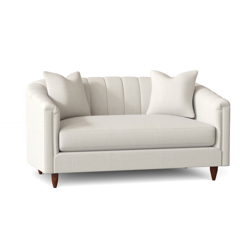 Birch Lane Armino 60" Tuxedo Arm Loveseat Wayfair.ca